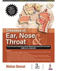 Diseases of Ear, Nose & Throat 3rd Edition 2021 by Mohan Bansal Diseases of Ear, Nose & Throat